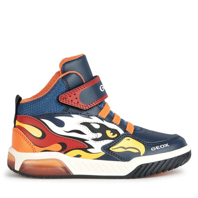 Sneakersy Geox J Inek Boy J369CB 0BU11 - M Granatowy
