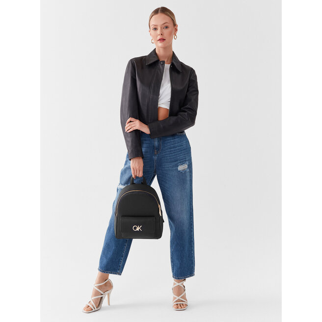 Calvin Klein Batoh Calvin Klein Re-Lock Backpack W/Pocket Pbl K60K610637 BAX