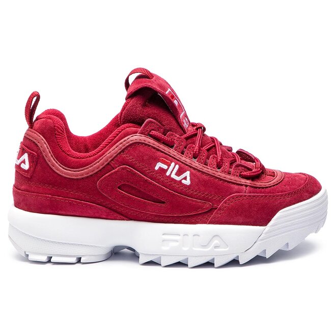 Fila disruptor mesh low online marsala