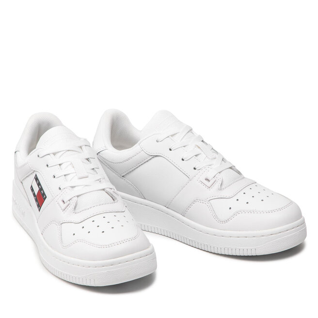 Tommy Jeans Сникърси Tommy Jeans Retro Basket EN0EN01723 White YBR