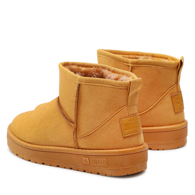 Big Star Shoes Boty Big Star Shoes KK274289 802 Camel