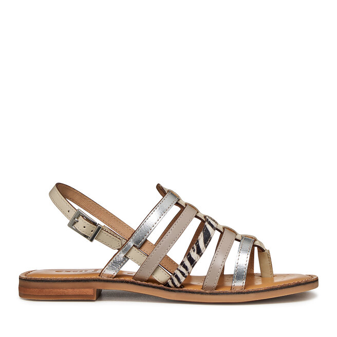 Sandały Geox D Maddalusiac D65YMB 0N6QS C5Y1S Kolorowy - kobiece