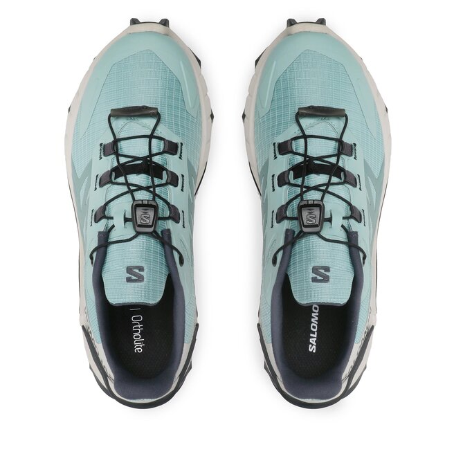 Salomon Обувки Salomon Supercross 4 W 417373 20 V0 Aquifer/Lunar Rock/Ebony