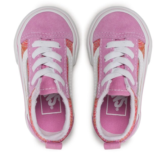 Vans old sales skool rose floral