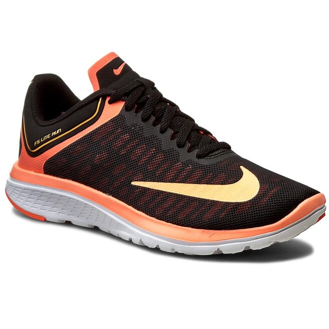 black and peach nikes