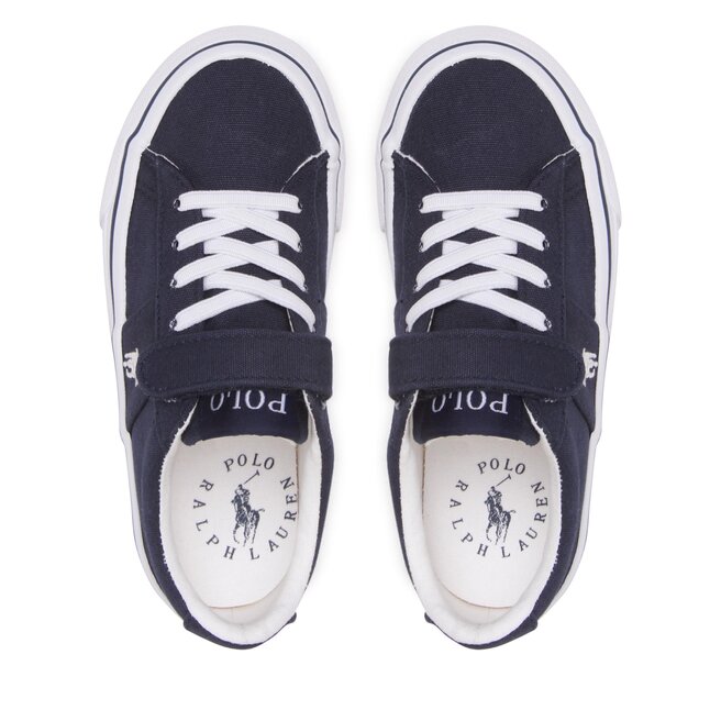 Polo Ralph Lauren Scarpe sportive Polo Ralph Lauren Sayer Ps RF104024 Navy Canvas w/ Paperwhite PP