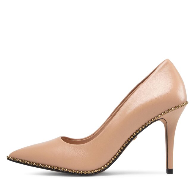 Szpilki Coach Waverly Leather Pump G3935 Beechwood eobuwie .pl