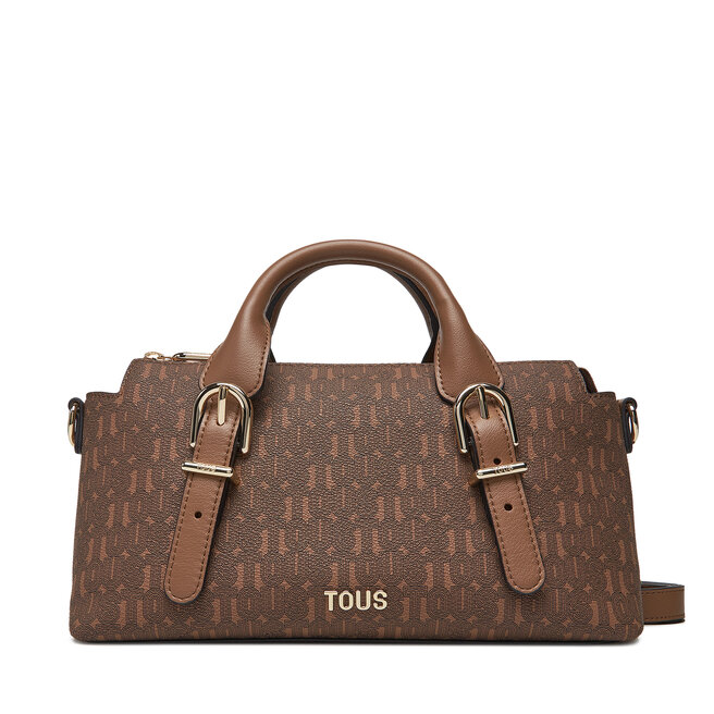 Torebka TOUS Bowling Tous Buckles Silhouette - Brązowy