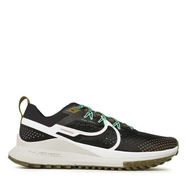 Nike Παπούτσια Nike React Pegasus Trail 4 DJ6158 006 Black/White/Olive Flak
