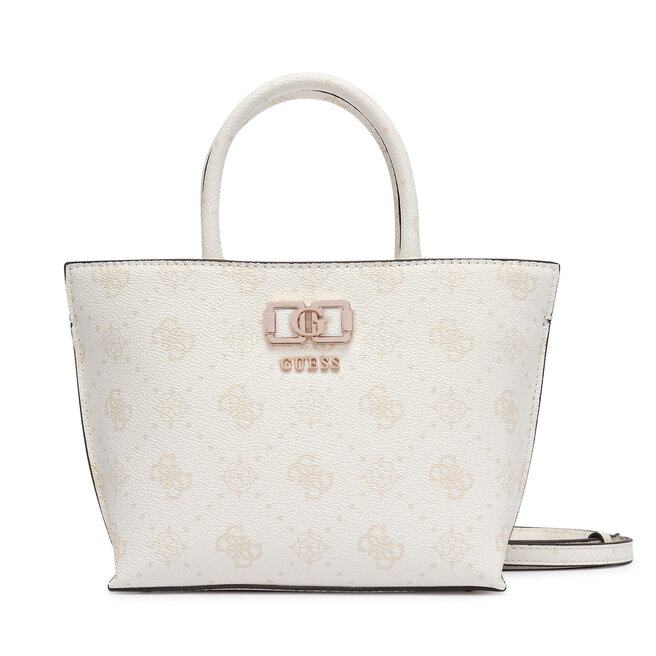 Torebka Guess Emelie Logo Mini HWGP99 28750 Kremowy -