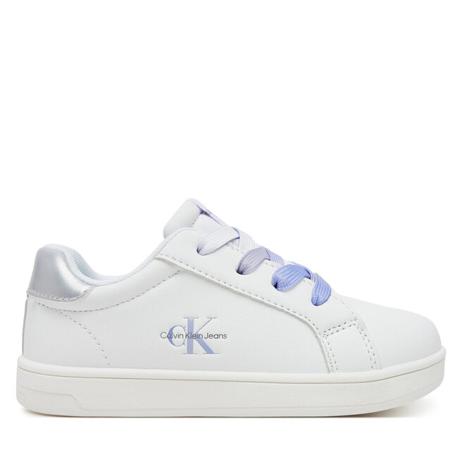 Sneakersy Calvin Klein Jeans Low Cut Lace-Up Sneaker - M Biały