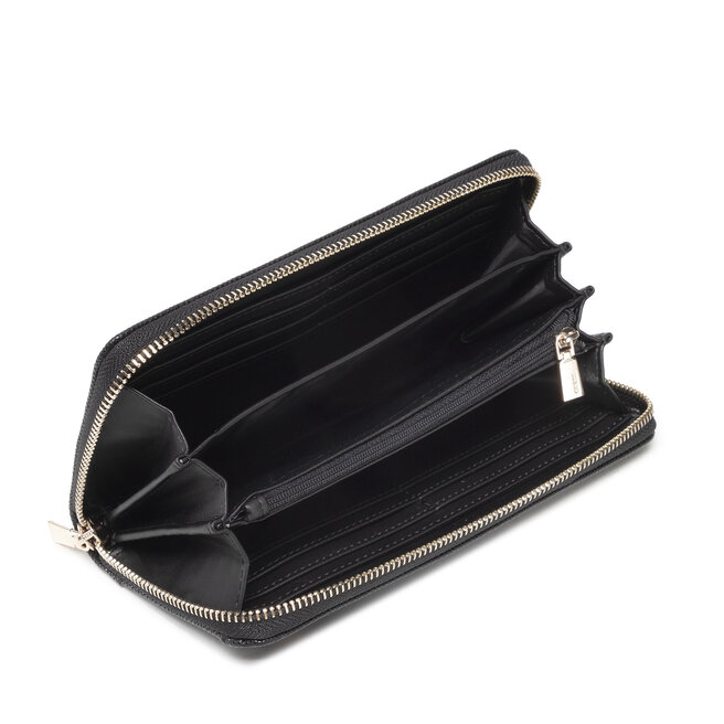 Guess Nagy női pénztárca Guess Laurel Slg Large Zip Around SWZG85 00460 BLA