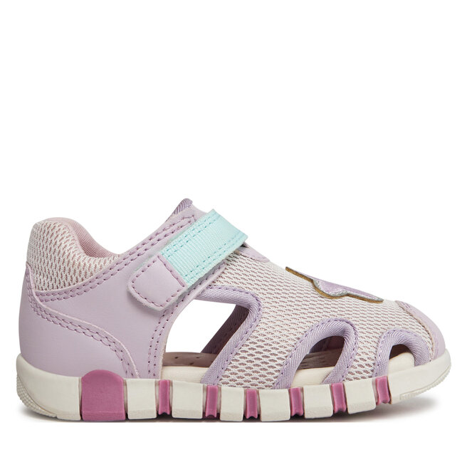Sandały Geox B Sandal Iupidoo Gir B4517B 01454 - Różowy