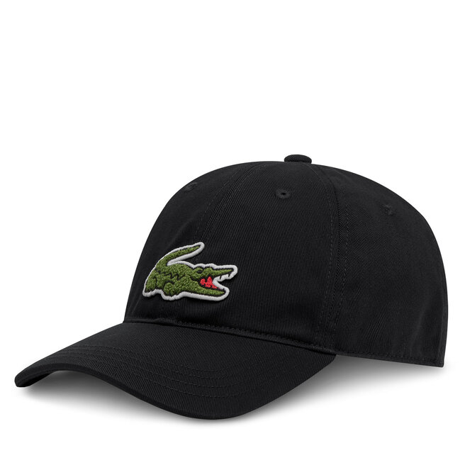 Czapka z daszkiem Lacoste - Czarny