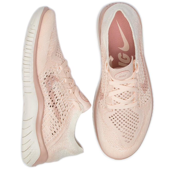 Chaussures Nike Free Rn Flyknit 2018 942839 802 Guava Ice Particle