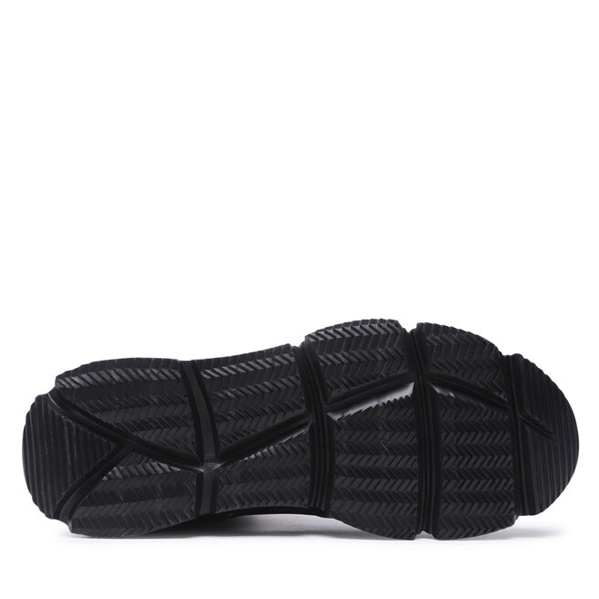 KARL LAGERFELD Bakancs KARL LAGERFELD KL51659 Black Lthr/Textile Mono