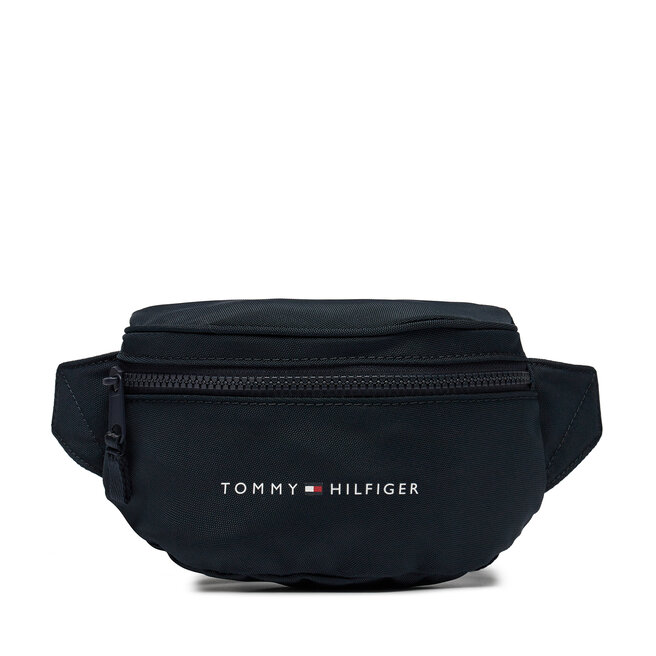 Saszetka nerka Tommy Hilfiger Th Essential - Granatowy