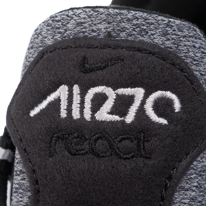 Nike Air Max 270 React Black/Vast Grey-Off Noir - AO4971-001