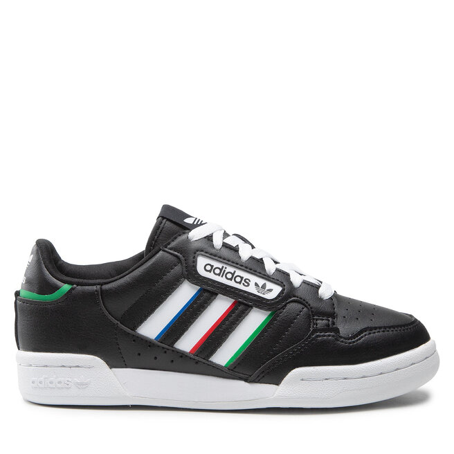 Sneakersy adidas Continental 80 Stripes J - Czarny
