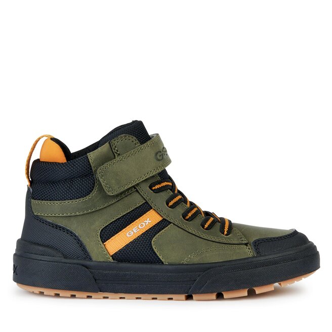 Geox Sneakers Geox J Weemble Boy J26HAA 0MEFU C0099 M Military/Yellow