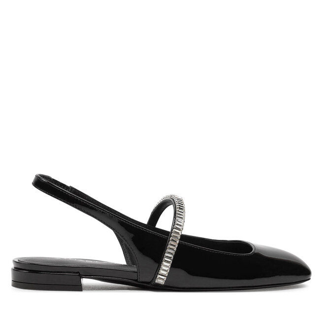 Sandały Stuart Weitzman Stefanie Slngback Fl - Czarny
