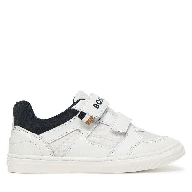 Sneakersy BOSS J52827 D Biały - chłopięce