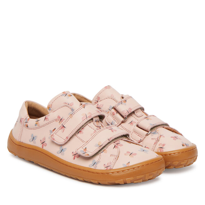 Półbuty Froddo Barefoot Baze G3130284-18 D Różowy - dziewczęce