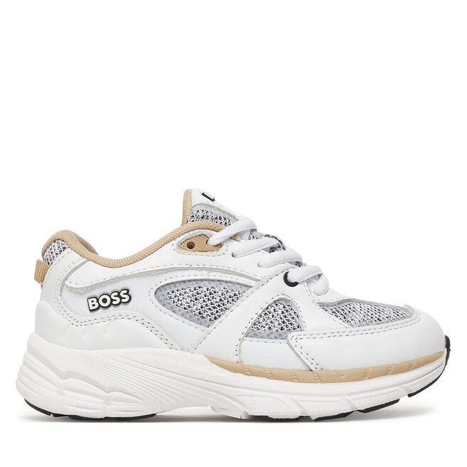 Sneakersy BOSS J52815 M Biały - chłopięce
