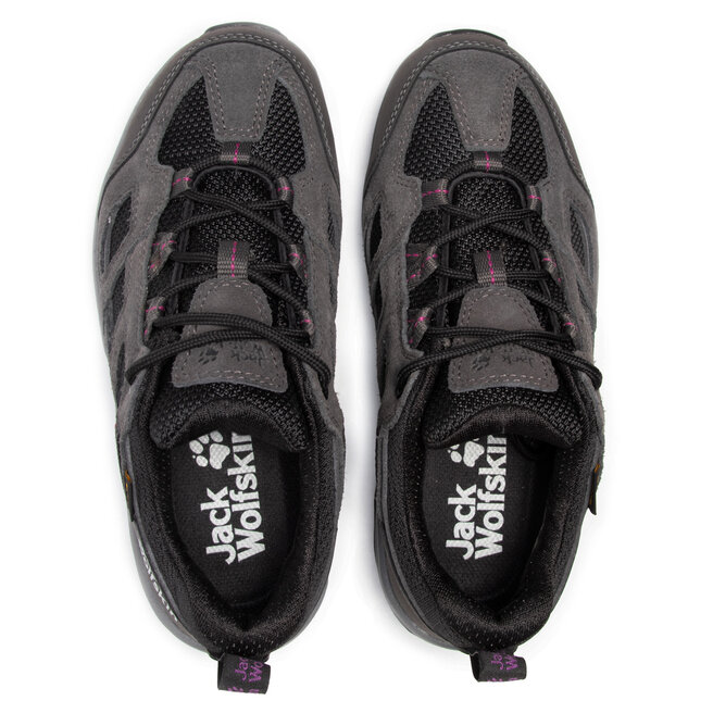 Jack Wolfskin Туристически Jack Wolfskin Vojo 3 Texapore Low W 4042451 Dark Steel/Purple