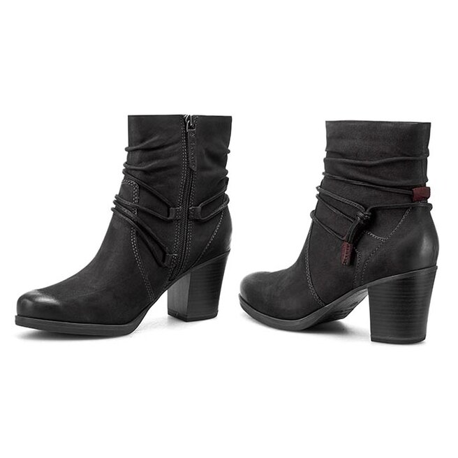 Tropical Father Weekdays Botine Tamaris 1-25361-25 Black 001 • Www.epantofi.ro