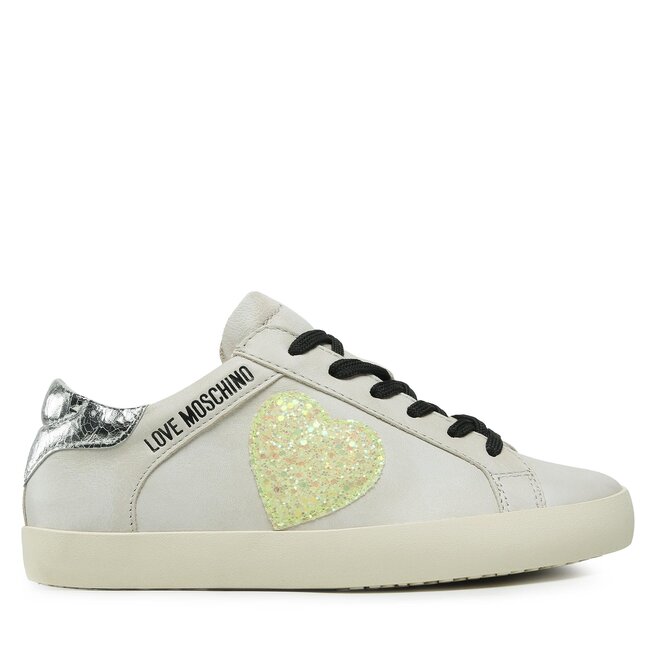 LOVE MOSCHINO Сникърси LOVE MOSCHINO JA15402G1GIB312A Off White/Arge