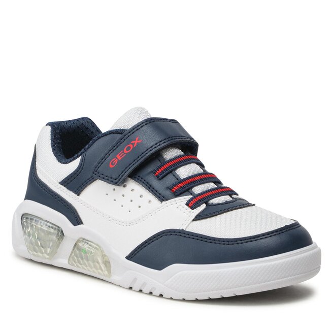 Geox Sneakers Geox J Illuminus Boy J35GVB0BU11C4211 D Navy/White