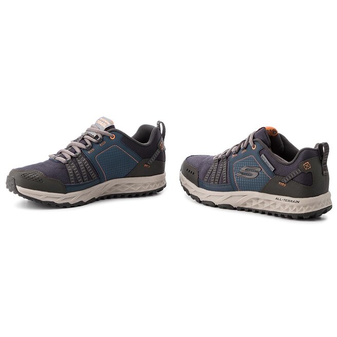 Trekkings Skechers Escape Plan 51591/NVOR Navy/Orange | epantofi.ro