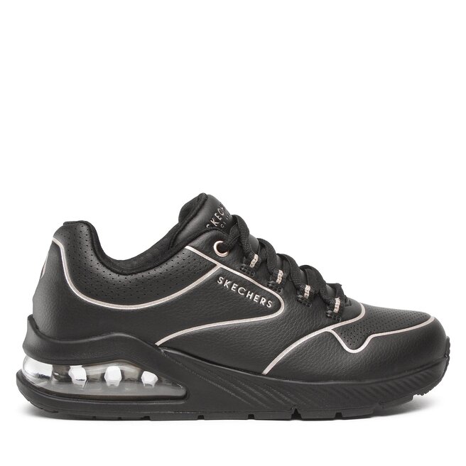 Sneakersy Skechers Uno 2 Golden Trim - Czarny