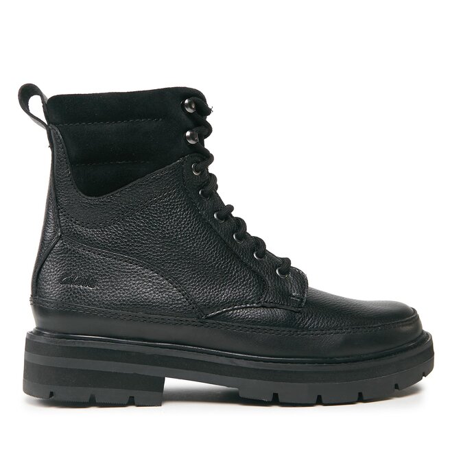 Trapery Clarks PragueStyle K. - Czarny