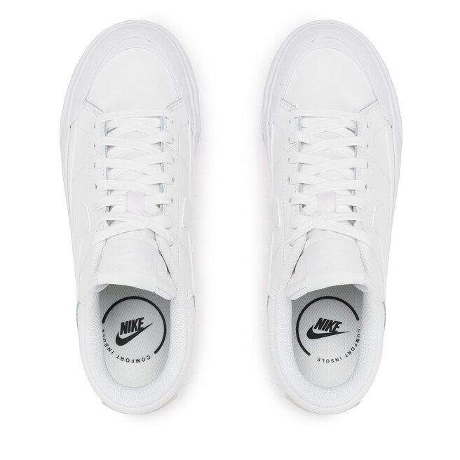 Nike Pantofi Nike Court Legacy Lift DM7590 101 White/White/White