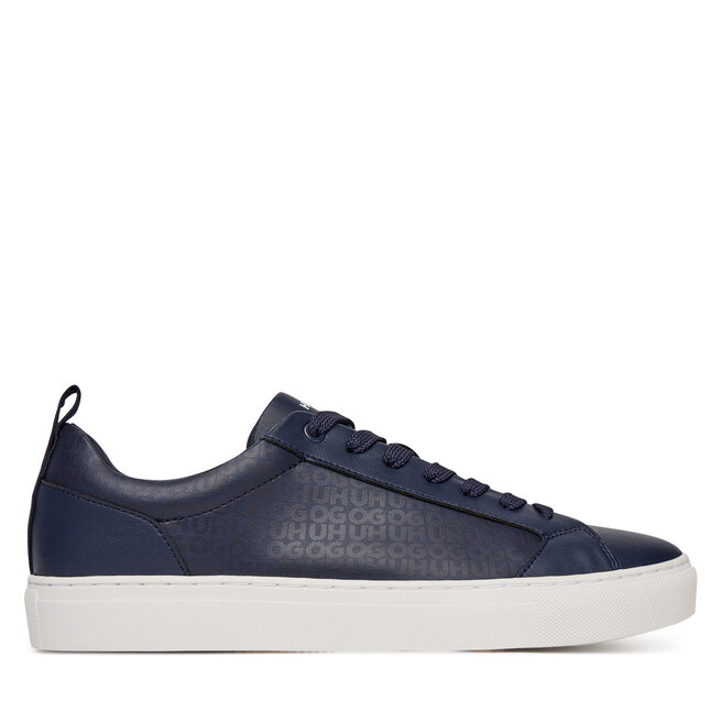 Sneakersy HUGO Morien Tenn - Granatowy