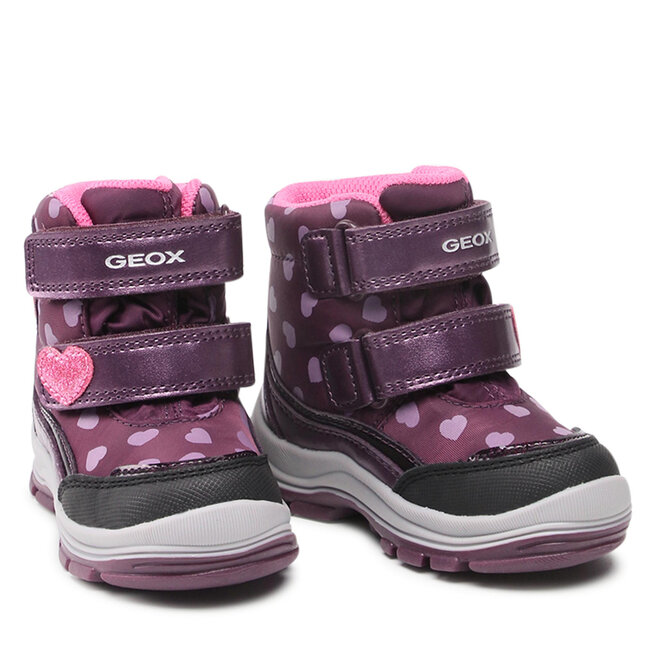 Geox Bottes de neige Geox B Flanfil G.Wpf A B044GA 0MNNF C8017 M Prune