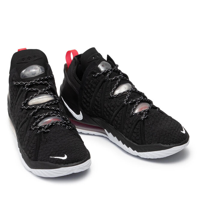 Nike Обувки Nike Lebron XVIII CQ9283 001 Black/White/University Red