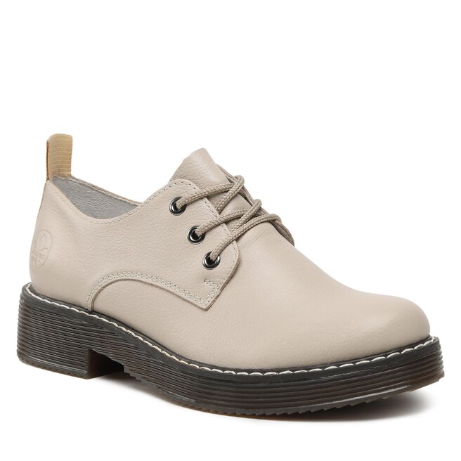 Oxfords Rieker 50010-60 Beige