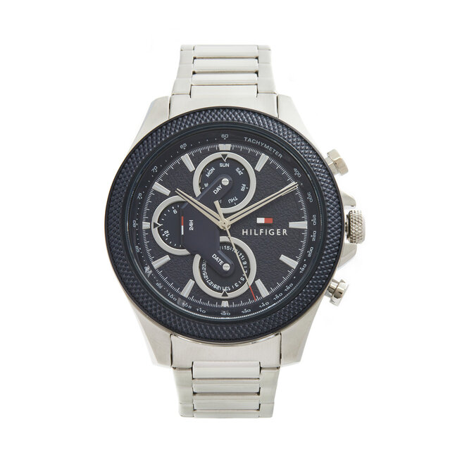 Zegarek Tommy Hilfiger Clark - Srebrny
