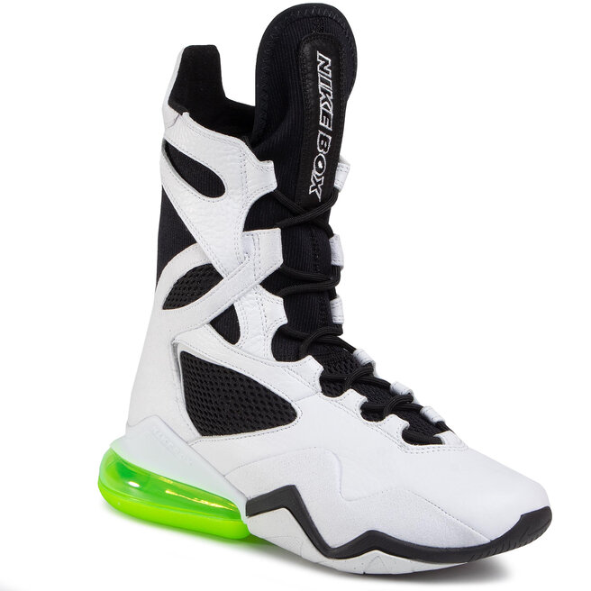 Pantofi Nike Air Max Box AT9729 103 White/Black/Electric Green 103 imagine noua 2022