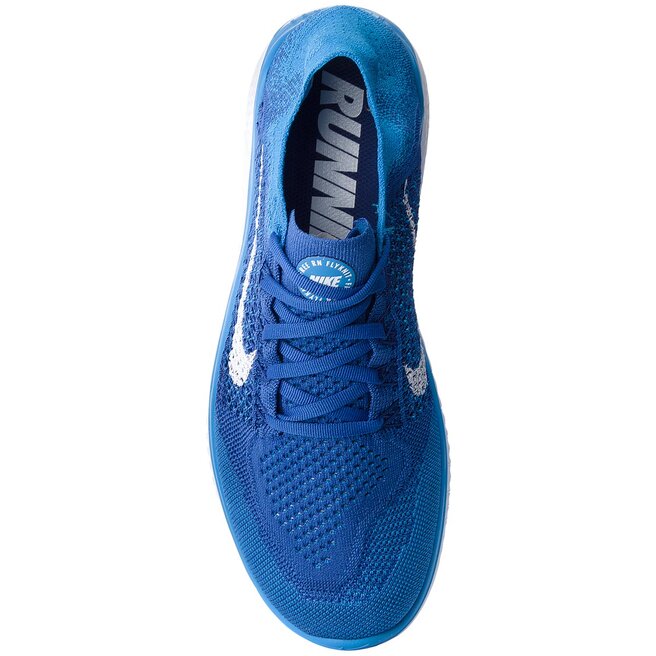 Nike flyknit 2018 hot sale blue