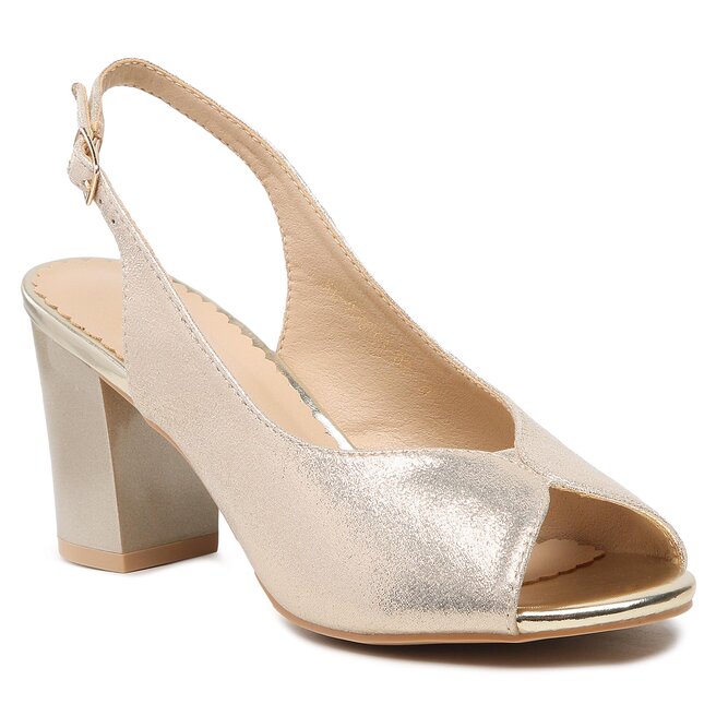 Sandale Clara Barson ACANNA KL-230801-02 Gold