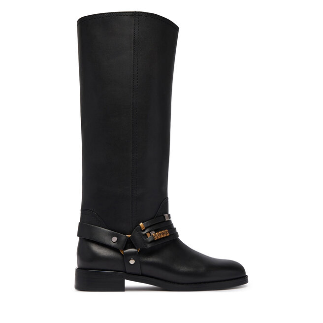 Oficerki PINKO Cheval 01 SD0583P001 Czarny