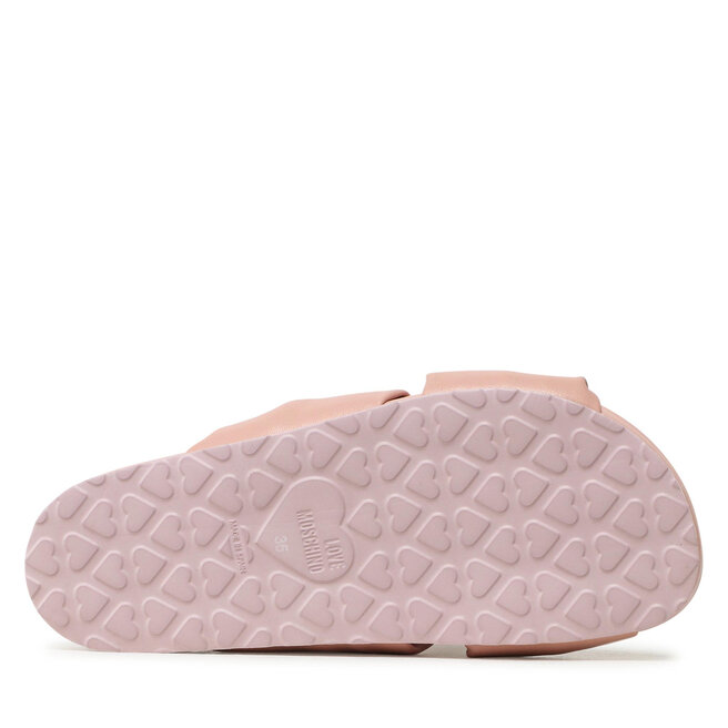 LOVE MOSCHINO Papucs LOVE MOSCHINO JA28233G0EIE0609 Nude/Nero