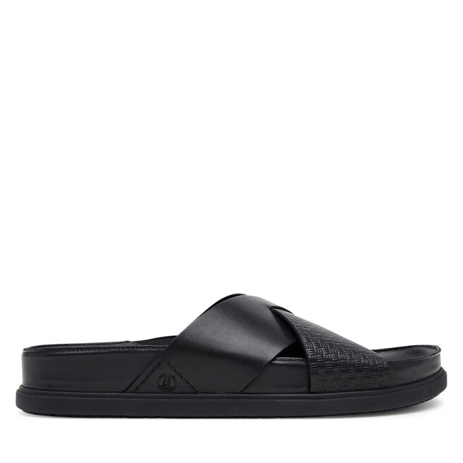 Klapki Clarks Torford Cross - Czarny