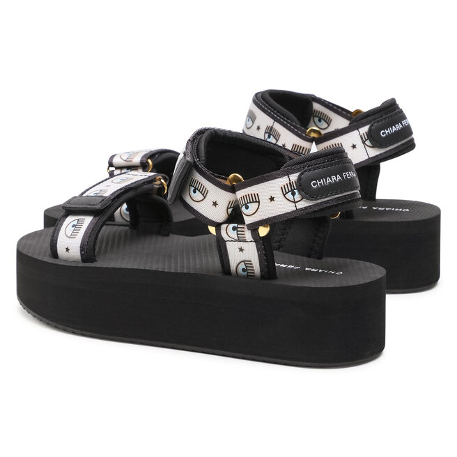 Chiara Ferragni Szandál Chiara Ferragni CF2810-001 Black