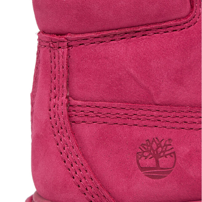 Dark hot sale pink timberlands