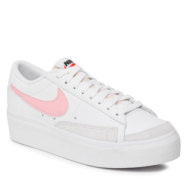 Pantofi Nike W Blazer Low Platform DJ0292 103 White/Pink Glaze/Summit White epantofi.ro imagine noua